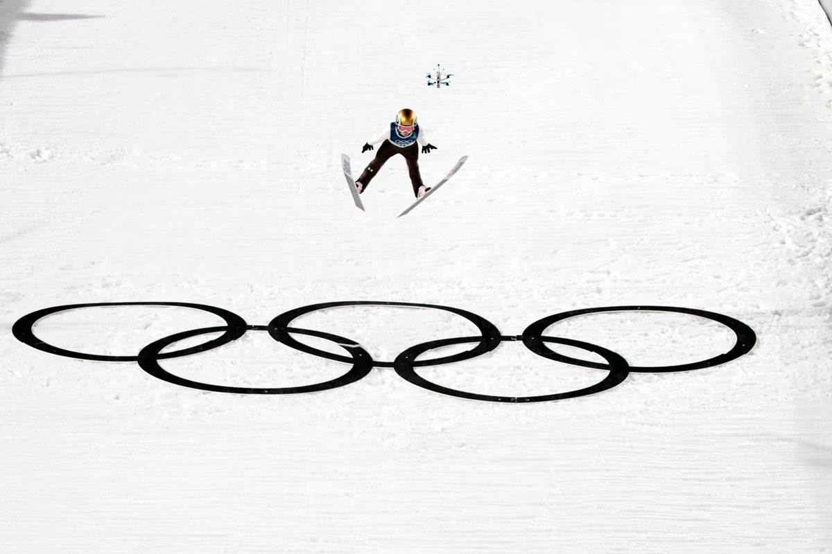 Nika Prevc skače na ZOI u Italiji