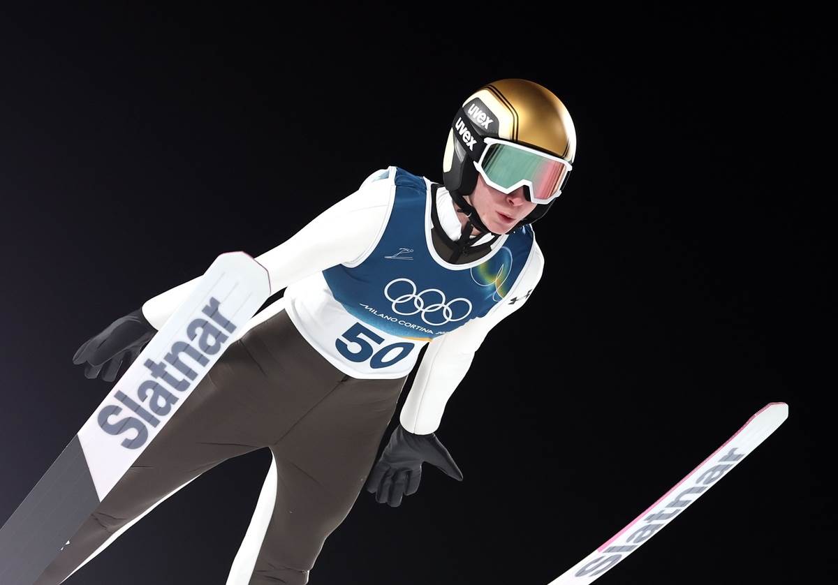 Nika Prevc skače na ZOI u Italiji