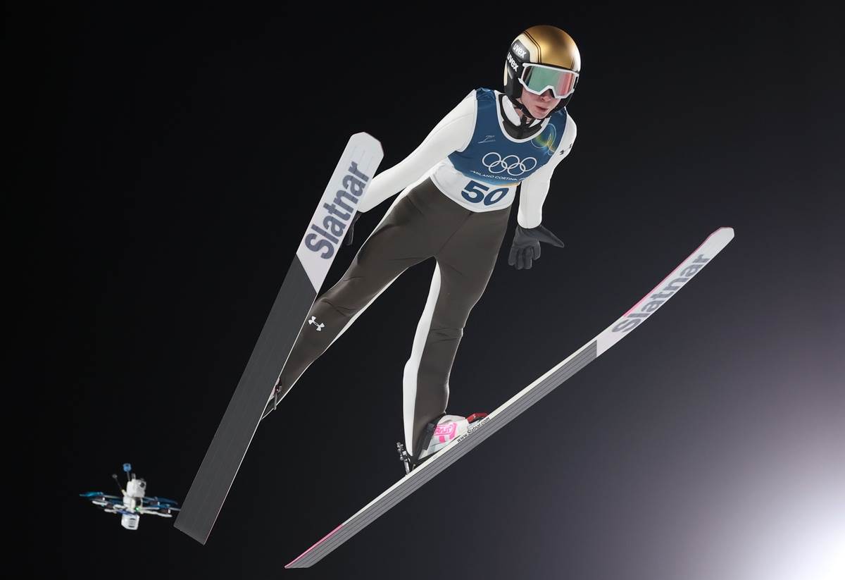 Nika Prevc skače na ZOI