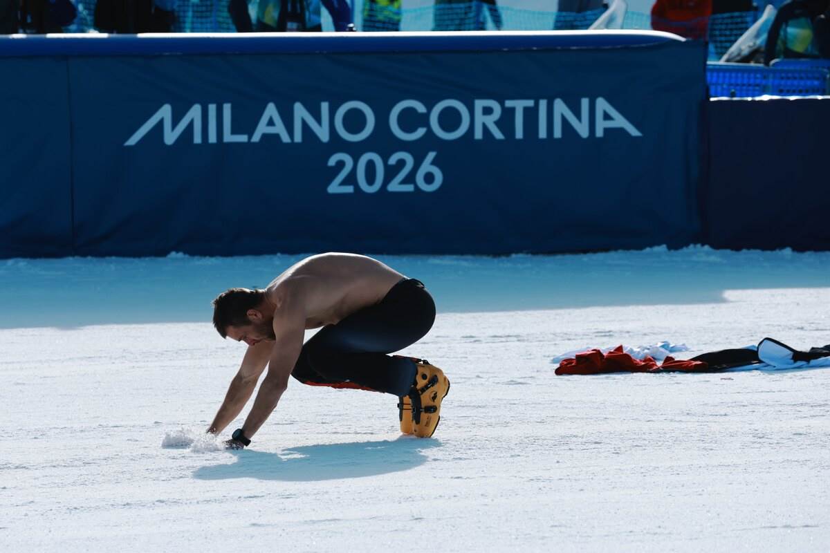 Bendžamin Karl slavi zlato na ZOI tako što se skinuo go