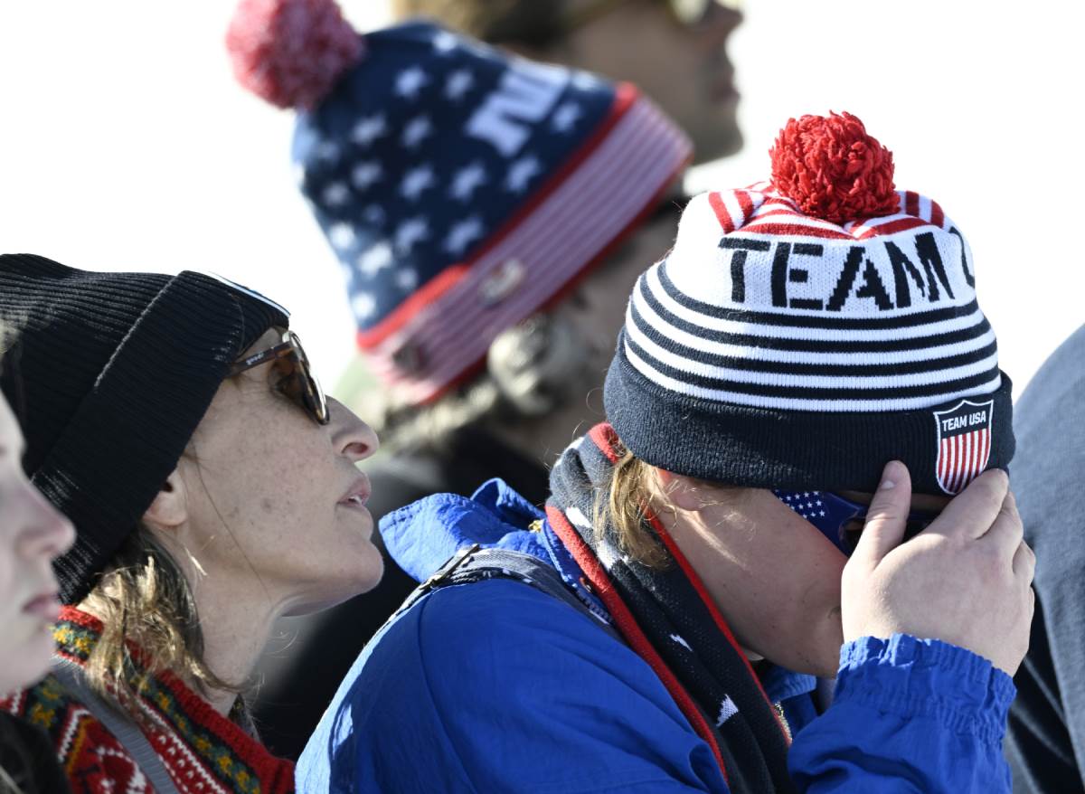 Navijači Amerike i Lindzi Von na ZOI u Milanu i Kortini