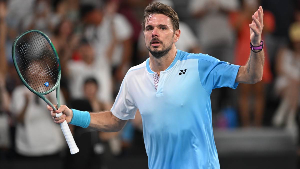 Sten Vavrinka širi ruke na Australijan openu