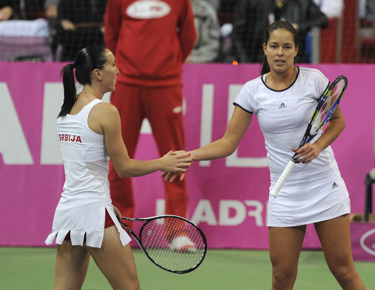 Ana Ivanović i Jelena Janković u FED kup reprezentaciji Srbije