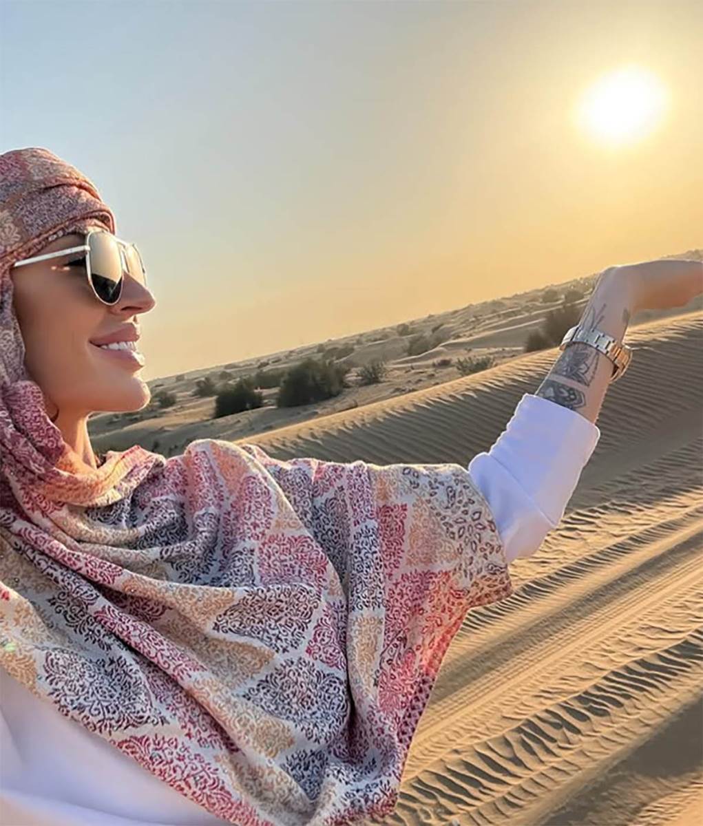 Katarina Živković slavi Dan zaljubljenih u Dubaiju (2).jpg