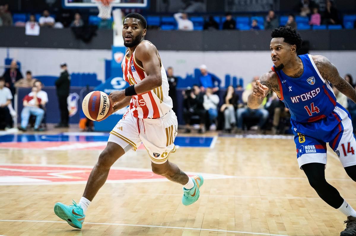 Džared Batler i Ahmad Rori na meču Zvezde i Igokee