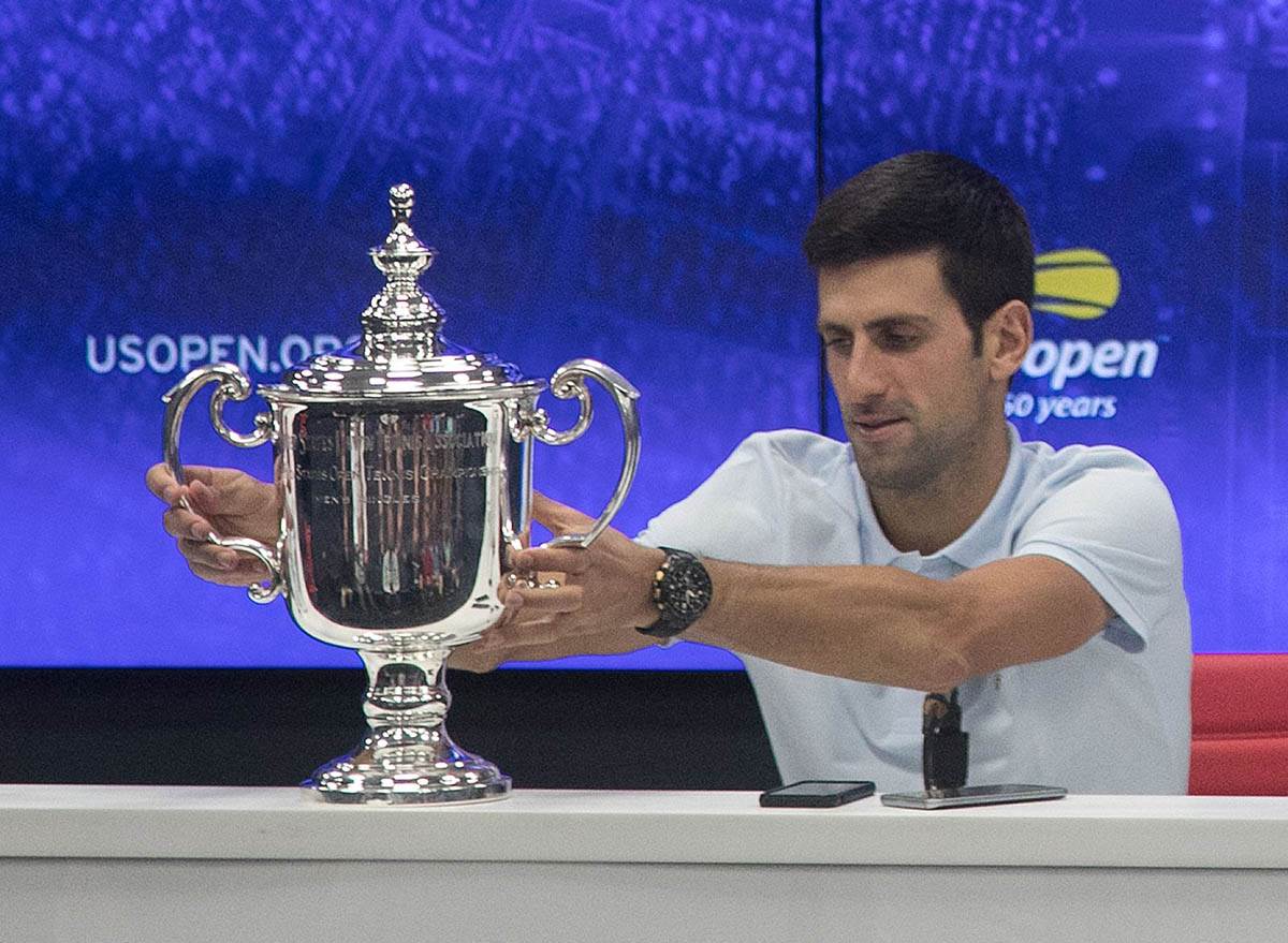 Novak Đoković na US Openu 2018