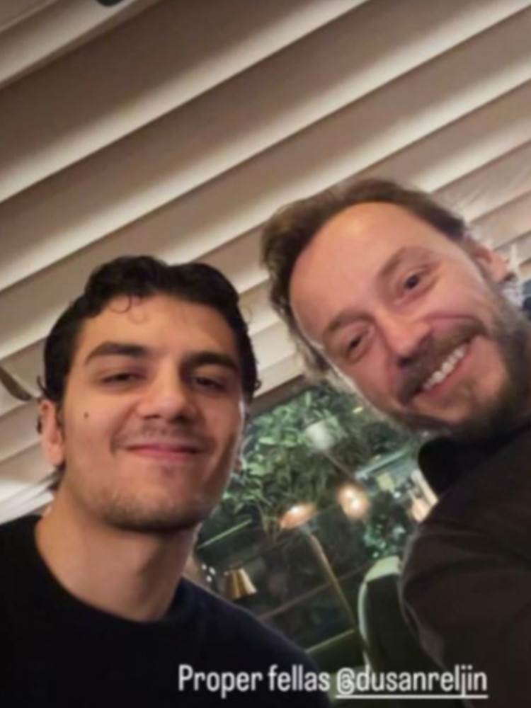 Dušan Reljin Elena Karaman sin