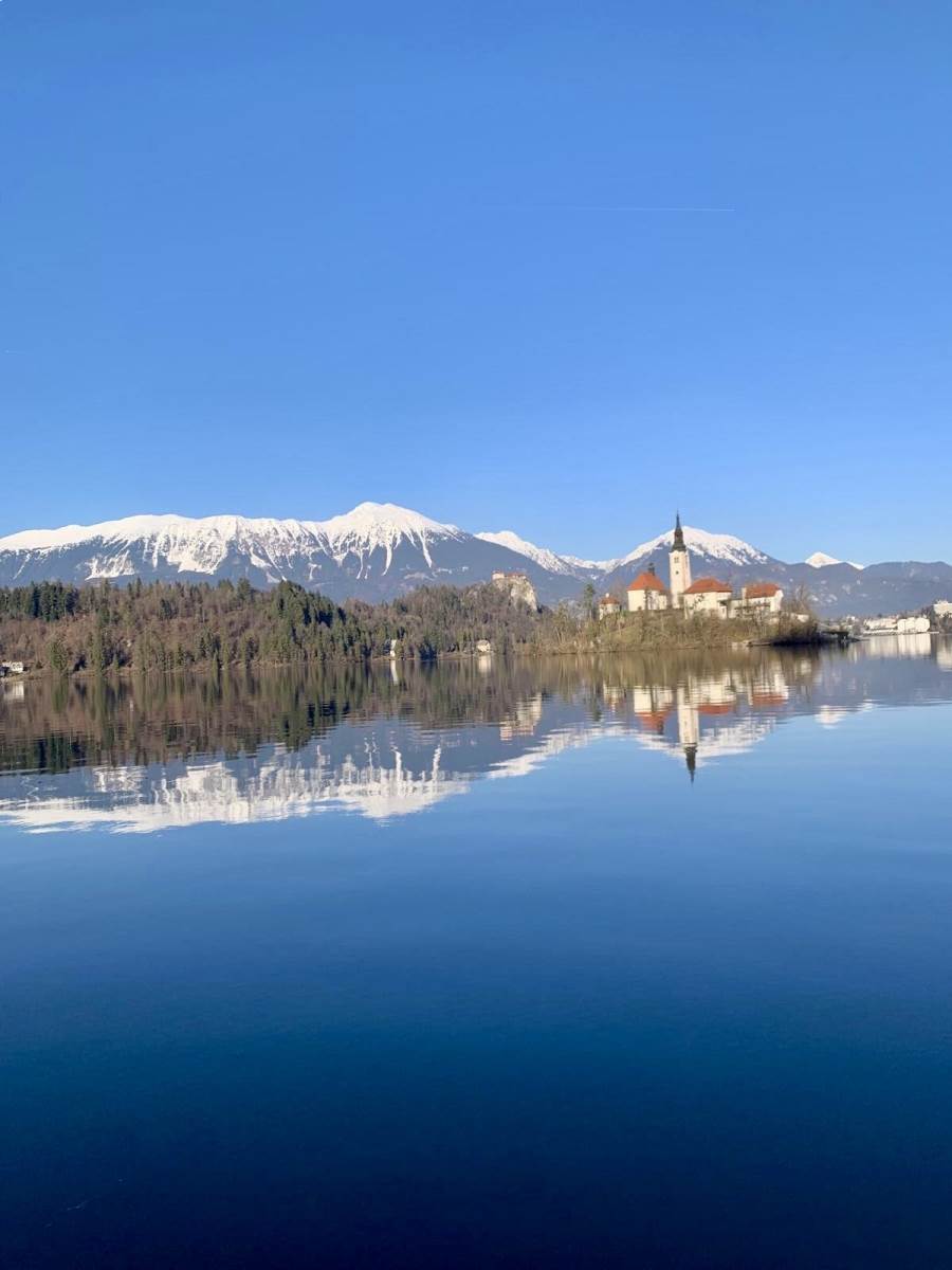 Jezero Bled Slovenija