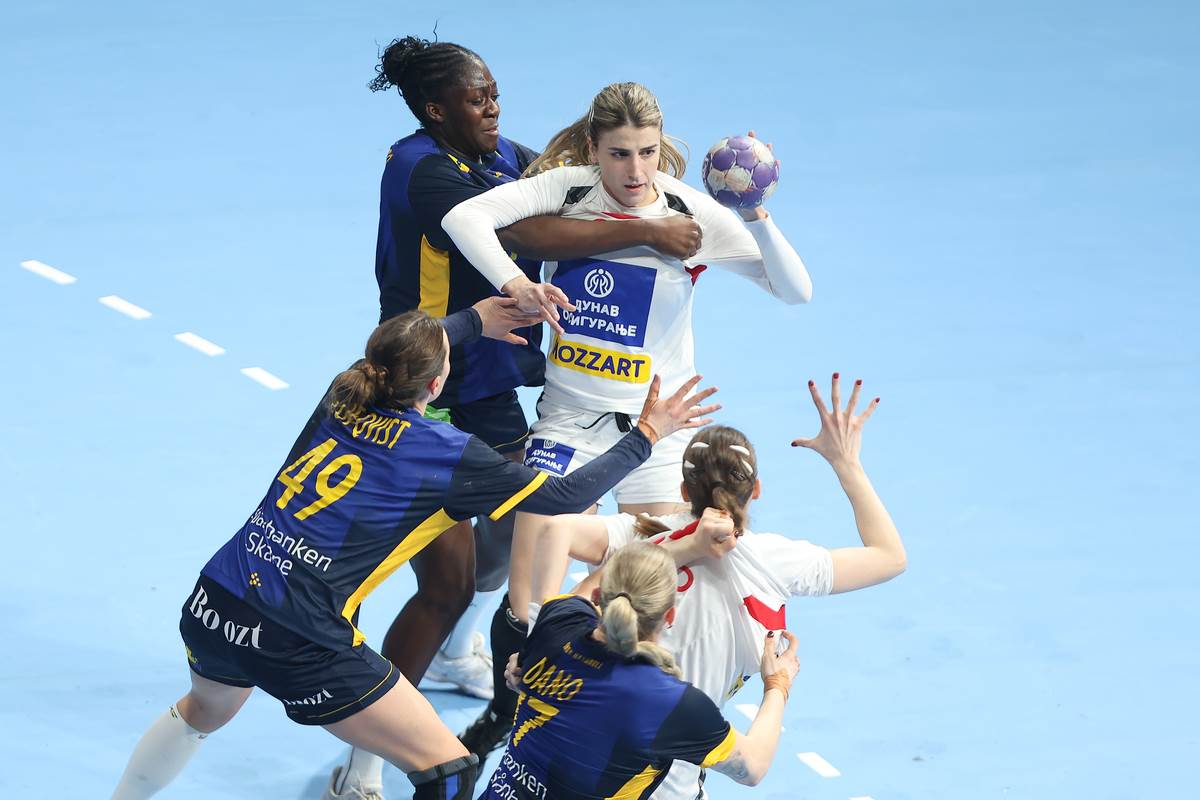 Srbija Švedska rukometašice