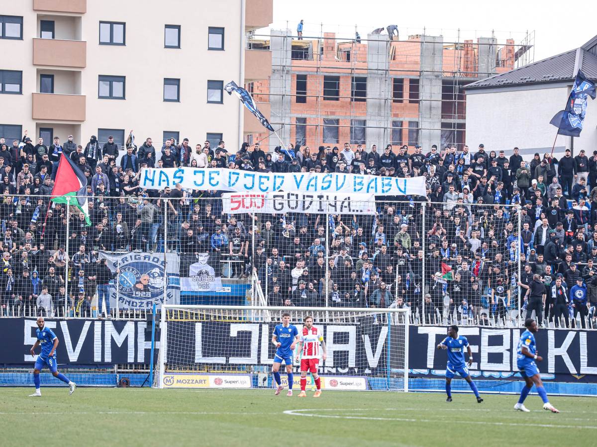 Navijači u Novom Pazaru