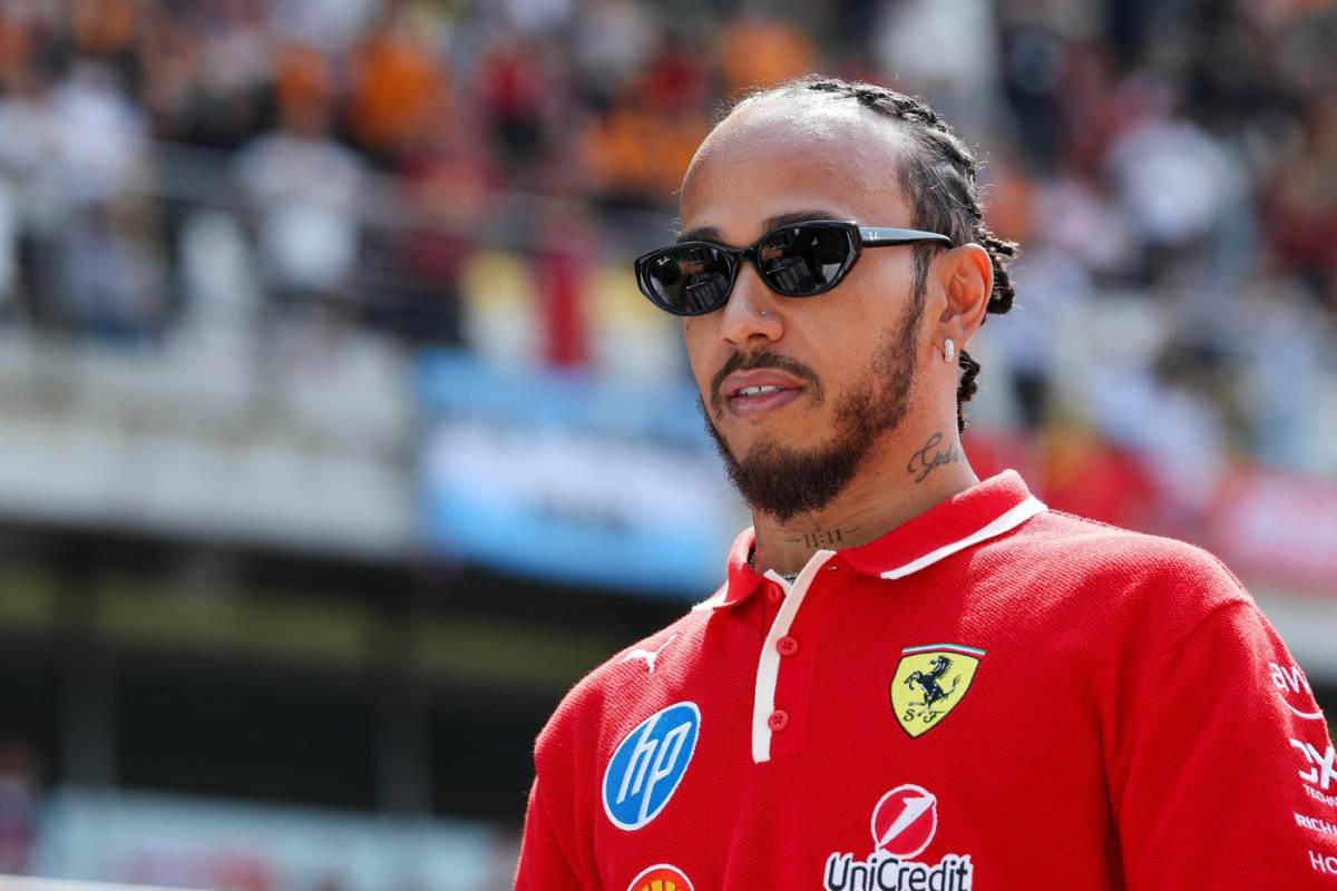 Luis Hamilton na trci Formule 1