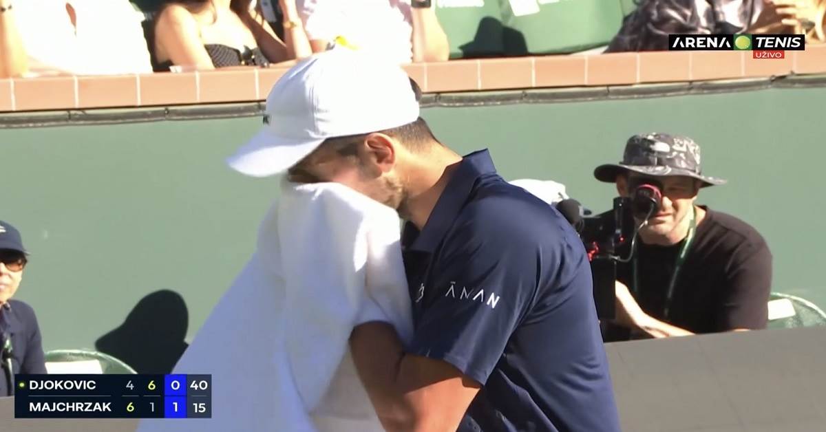 Novak Đoković povraćao na terenu u Indijan Velsu