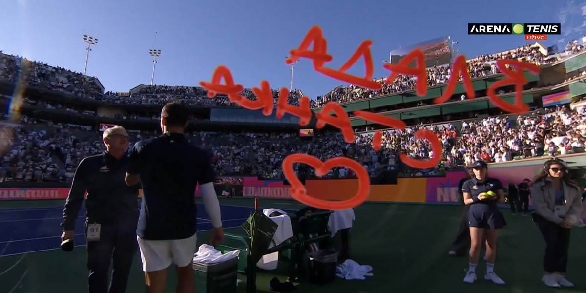 Novak Đoković dirljiva poruka na kameri za baku i đeda u Indijan Velsu