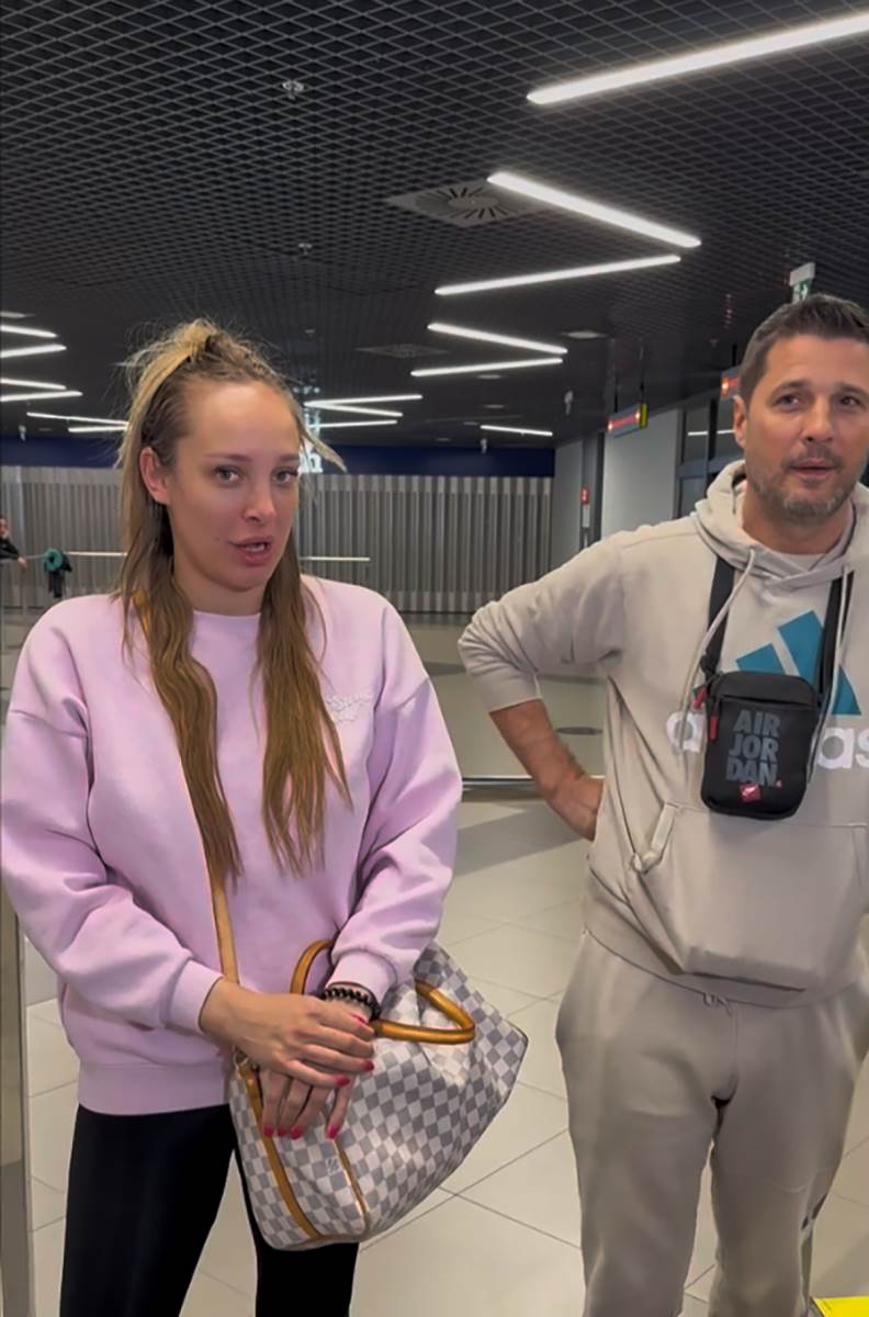 Luna i Marko konačno sleteli u Beograd: Miljković se srušio na aerodromu, Djoganijevoj pune oči suza (Video)
