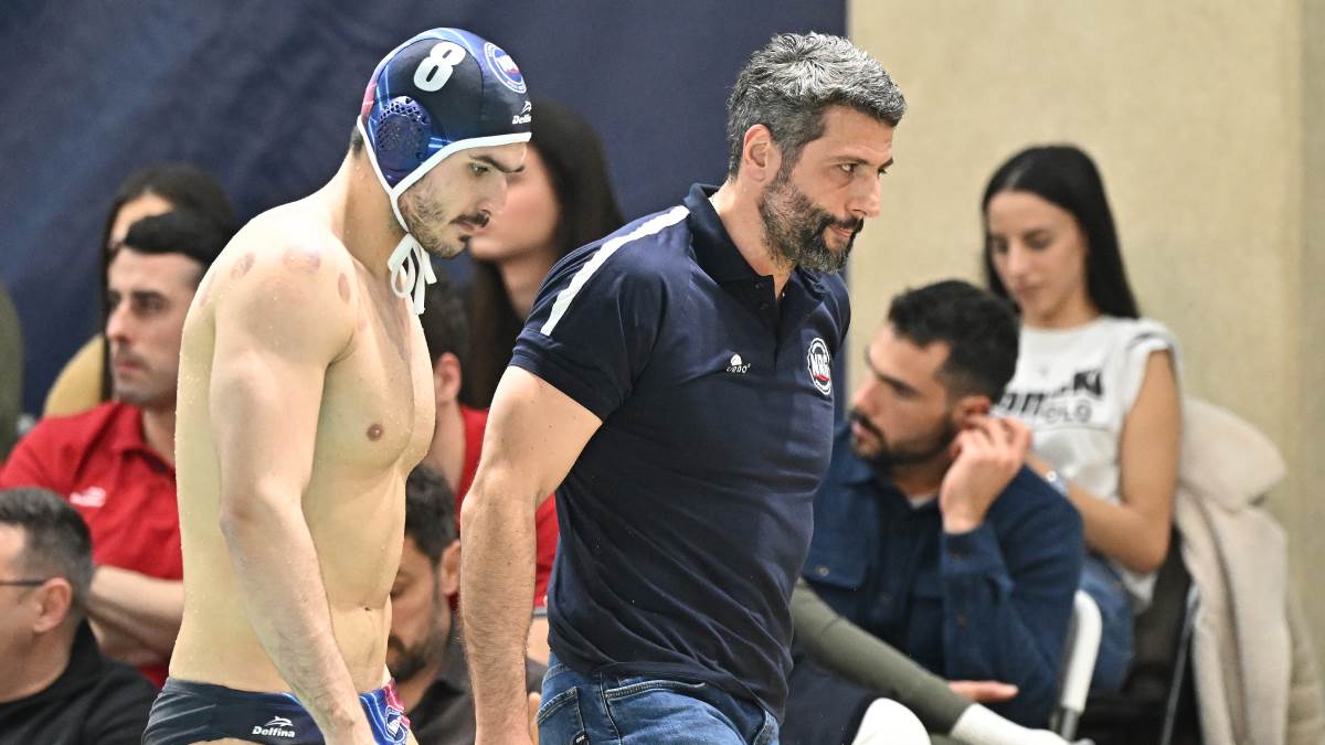 Aleksandar Šapić na utakmici Novog Beograda