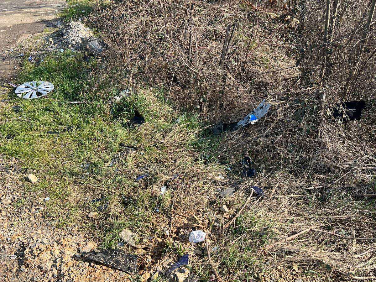 Mesto nesreće gde je stradao Dragan Lazić, jutro posle (2).jpg