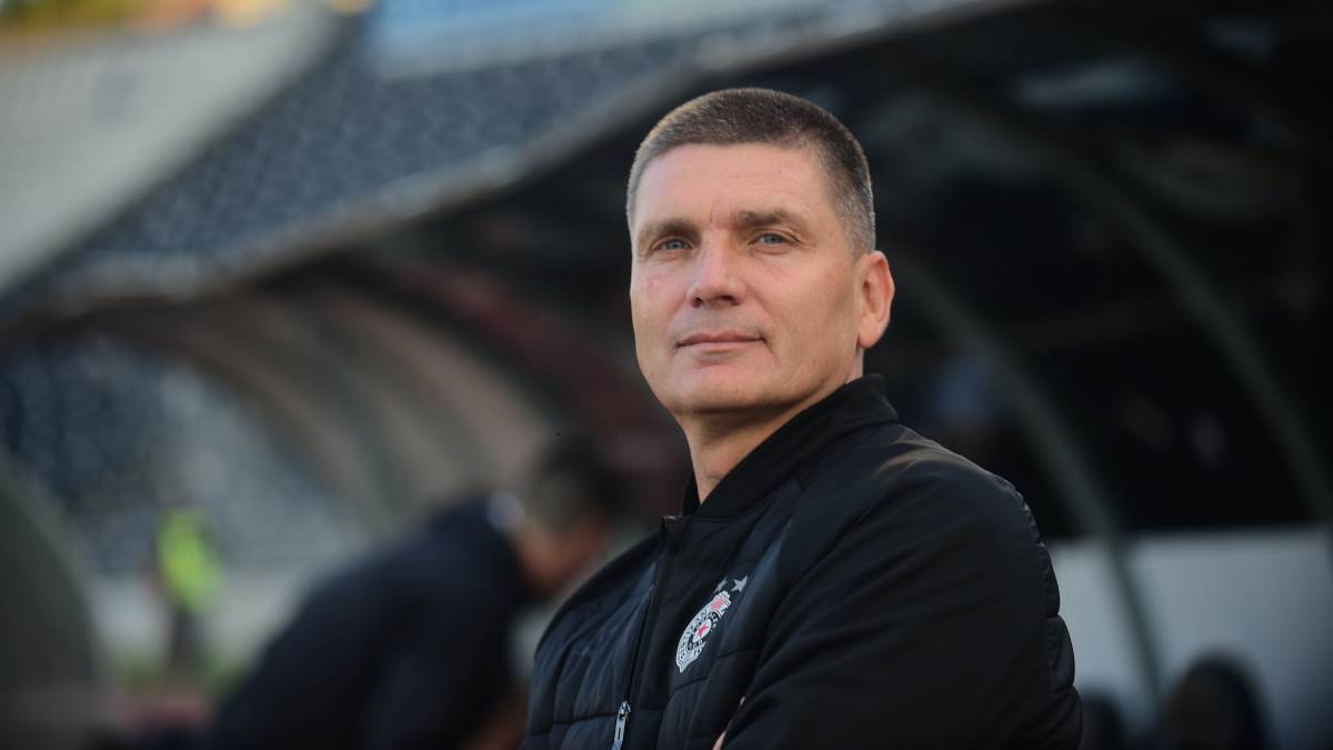Srđan Blagojević na utakmici Partizan TSC