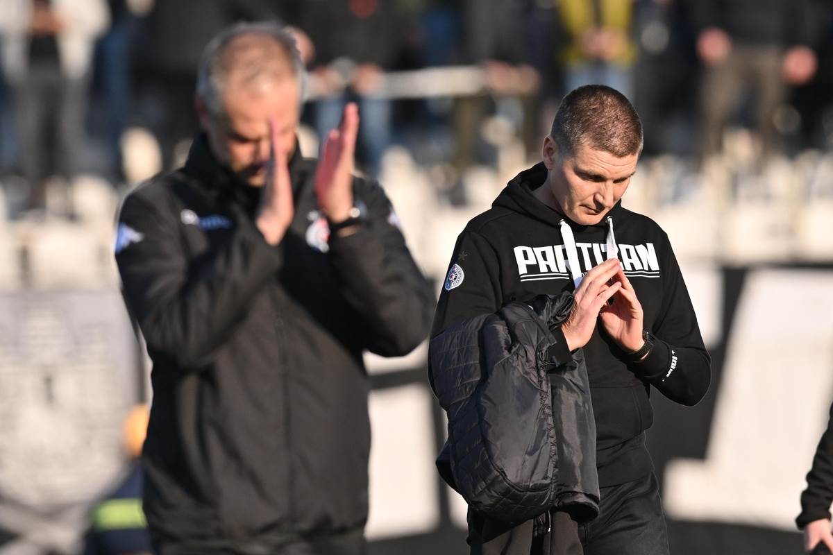 Srđan Blagojević izlazi na utakmicu Partizana