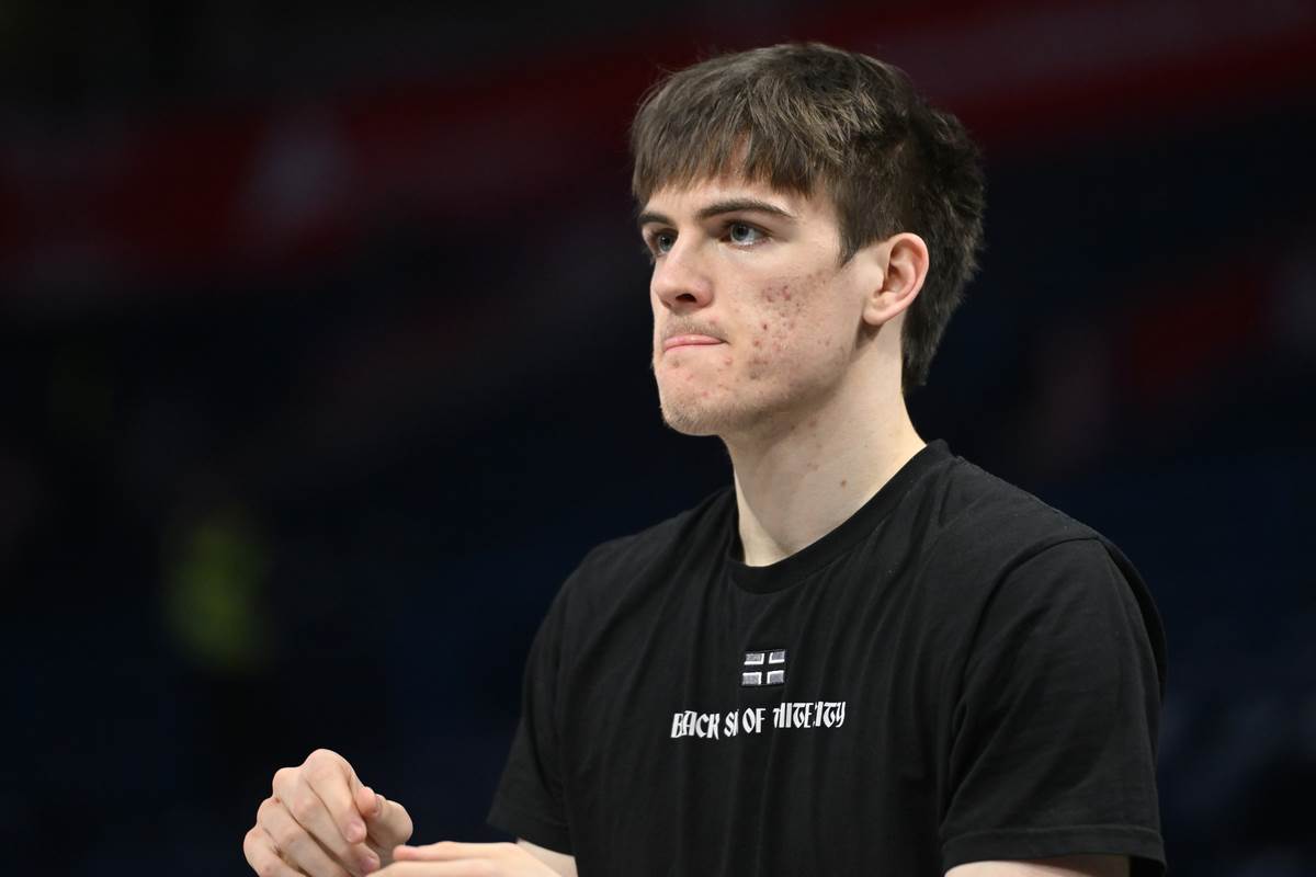 Uroš Mijailović mladi košarkaš Partizana