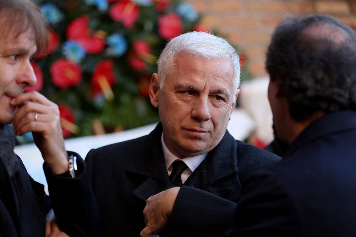 Vladimir Jugović na sahrani Siniše Mihajlovića