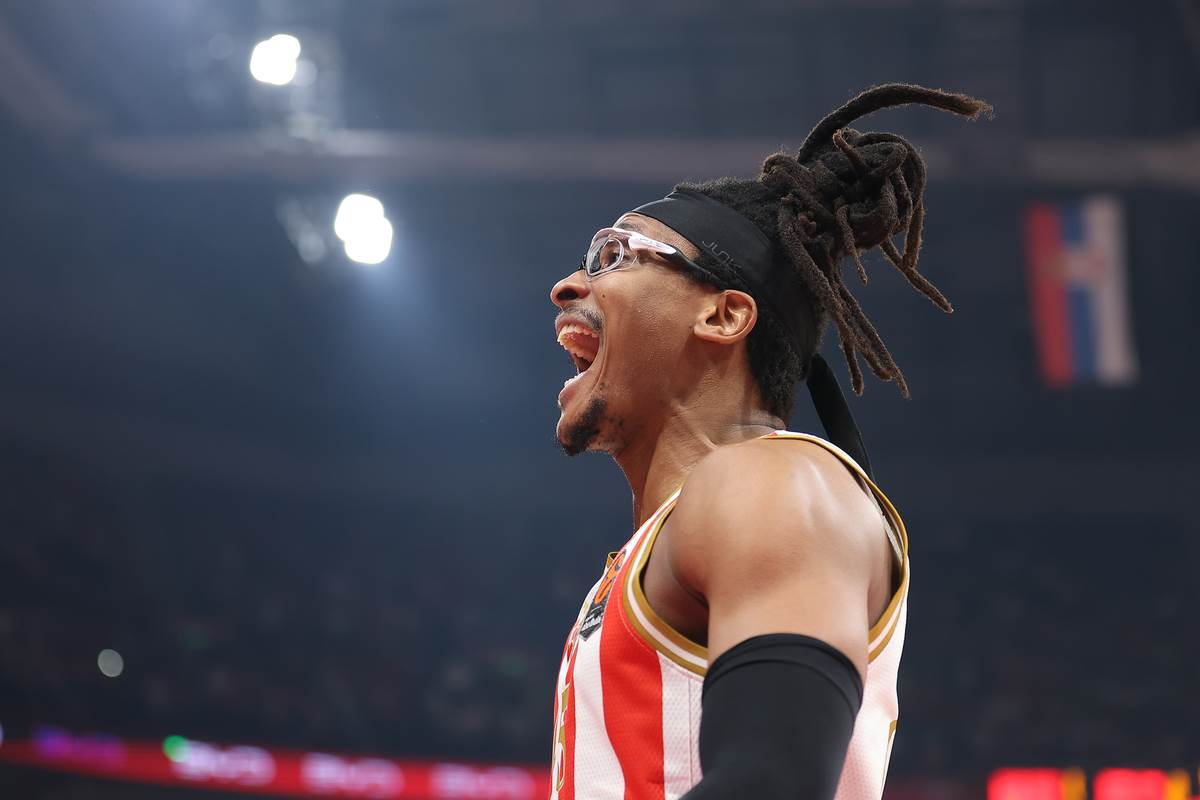 Čima Moneke u dresu Crvene zvezde