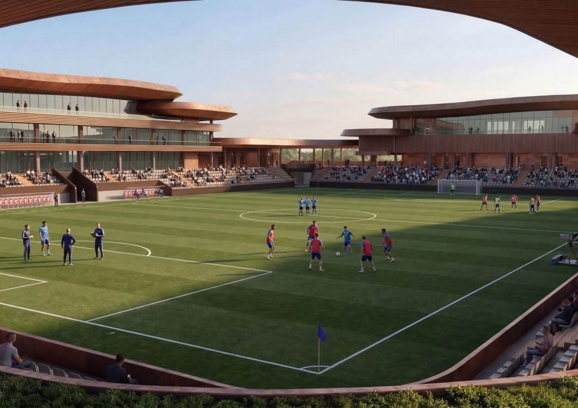 Stadion fudbalskog kluba Bor.