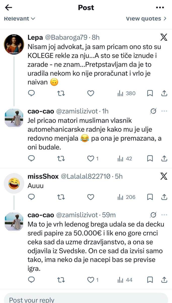 Šok tvrdnje o Tei Bilanović: Navodno se udala za 50.000 €, prozivaju je da otkrije kako je zaradila za stan