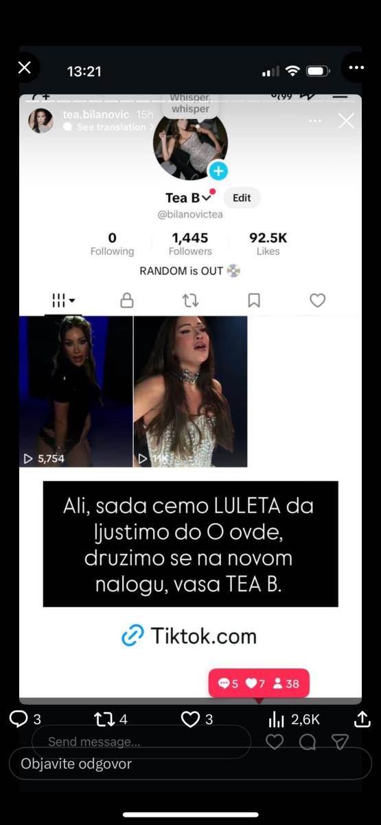 Šok tvrdnje o Tei Bilanović: Navodno se udala za 50.000 €, prozivaju je da otkrije kako je zaradila za stan