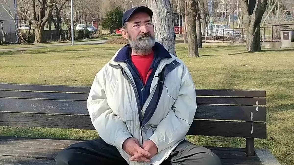 Dragomir Drulović beskućnik