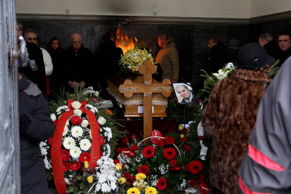 Miki Jevremović sahrana
