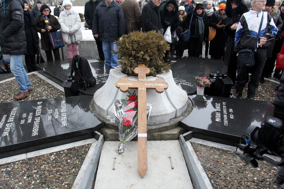 Miki Jevremović sahrana