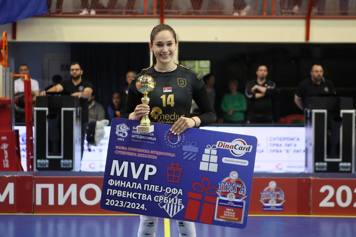 Branka Tica MVP finala plej-ofa Srbije 2024