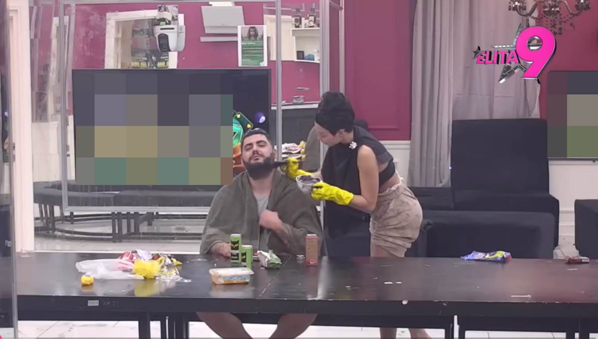 Maja Marinković i Asmin Durdžič se farbaju  3.jpg