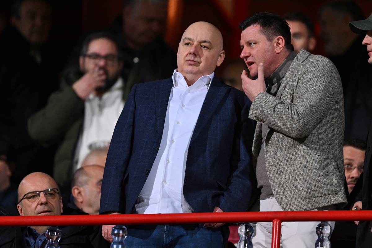 Dragoljub Zbiljić na utakmici FK Vojvodina