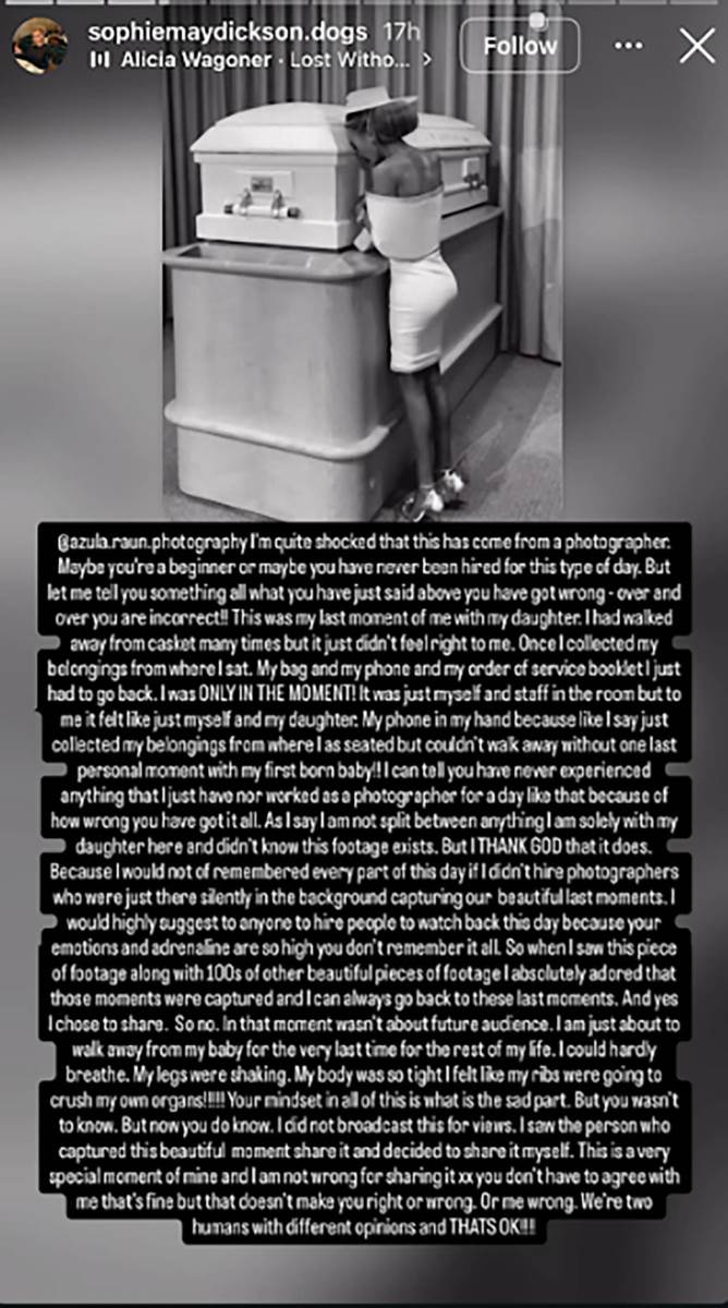 Influenserka sahrana majka.jpg