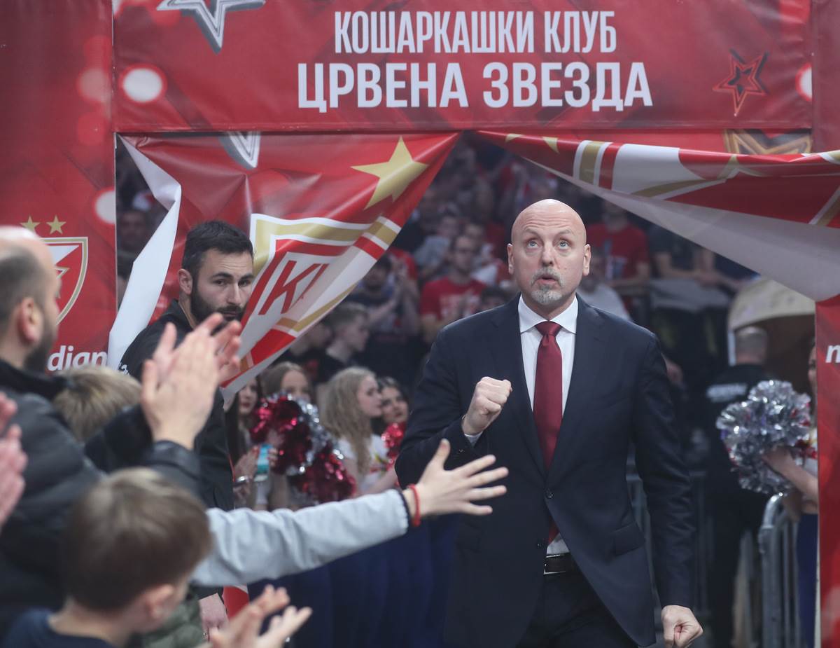 Saša Obradović na Zvezda - Partizan