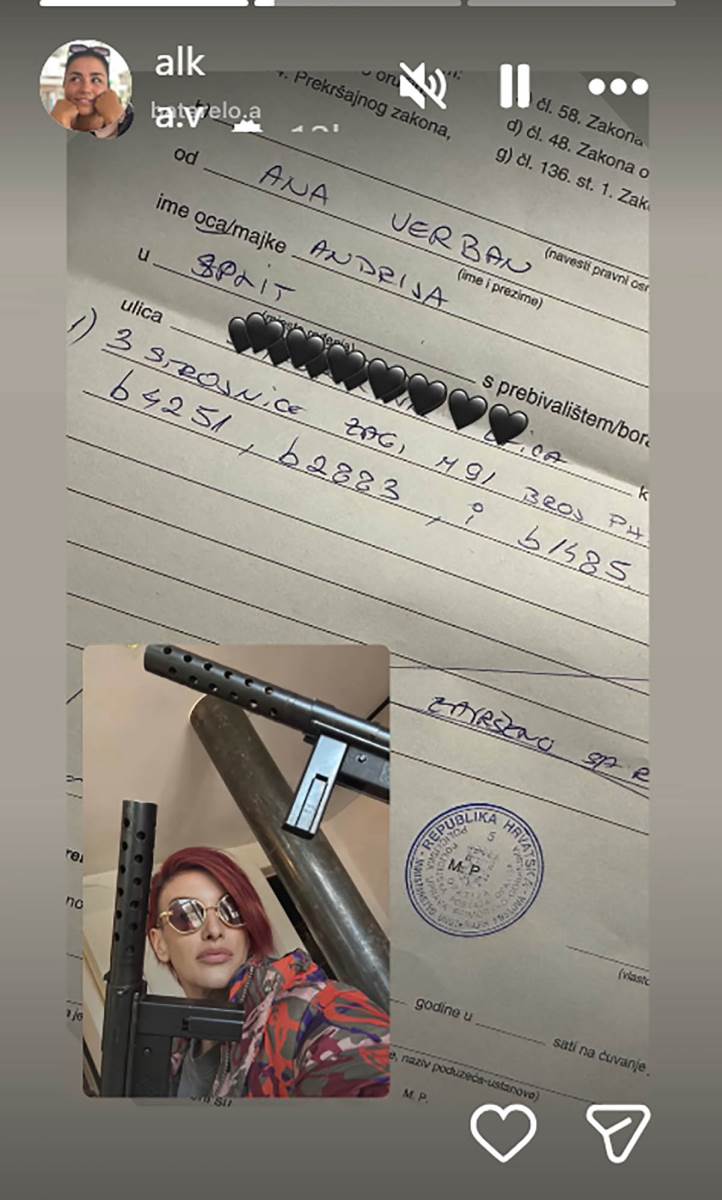 Alka Vuica uhapšena misica Ana Batarelo (1).jpg