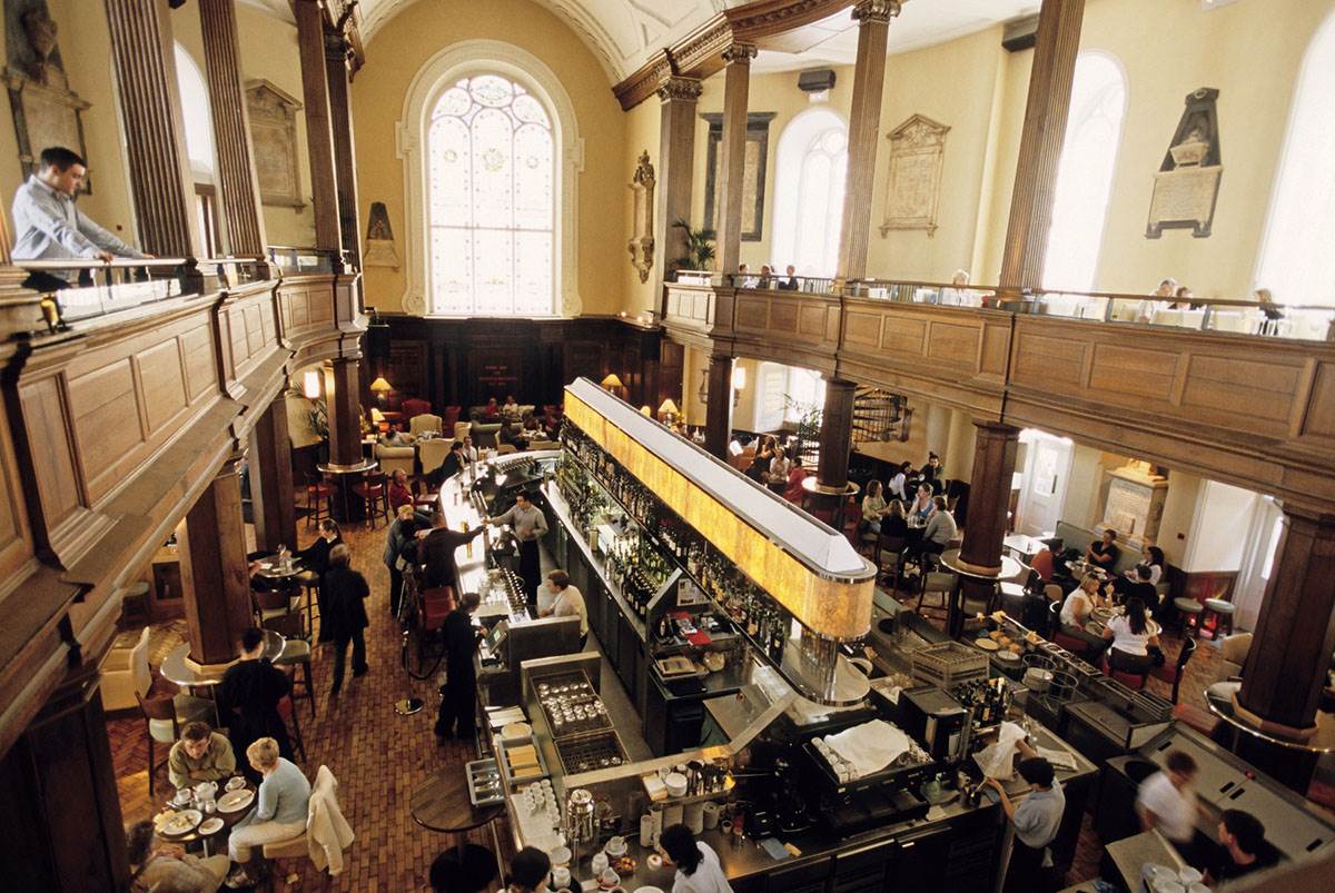 restoran u crkvi Dablin