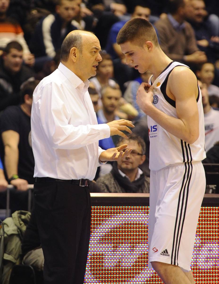 Duško Vujošević savetuje Vanju Marinkovića