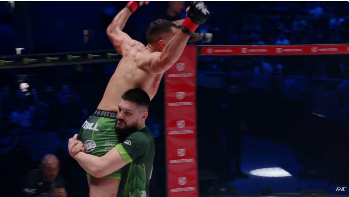 Borba Vuk Lekić Sašo Klinc FNC 29 u Ljubljani