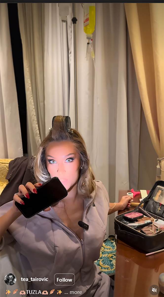 Tea Tairović na infuziji pred koncert u Tuzli (1).jpg