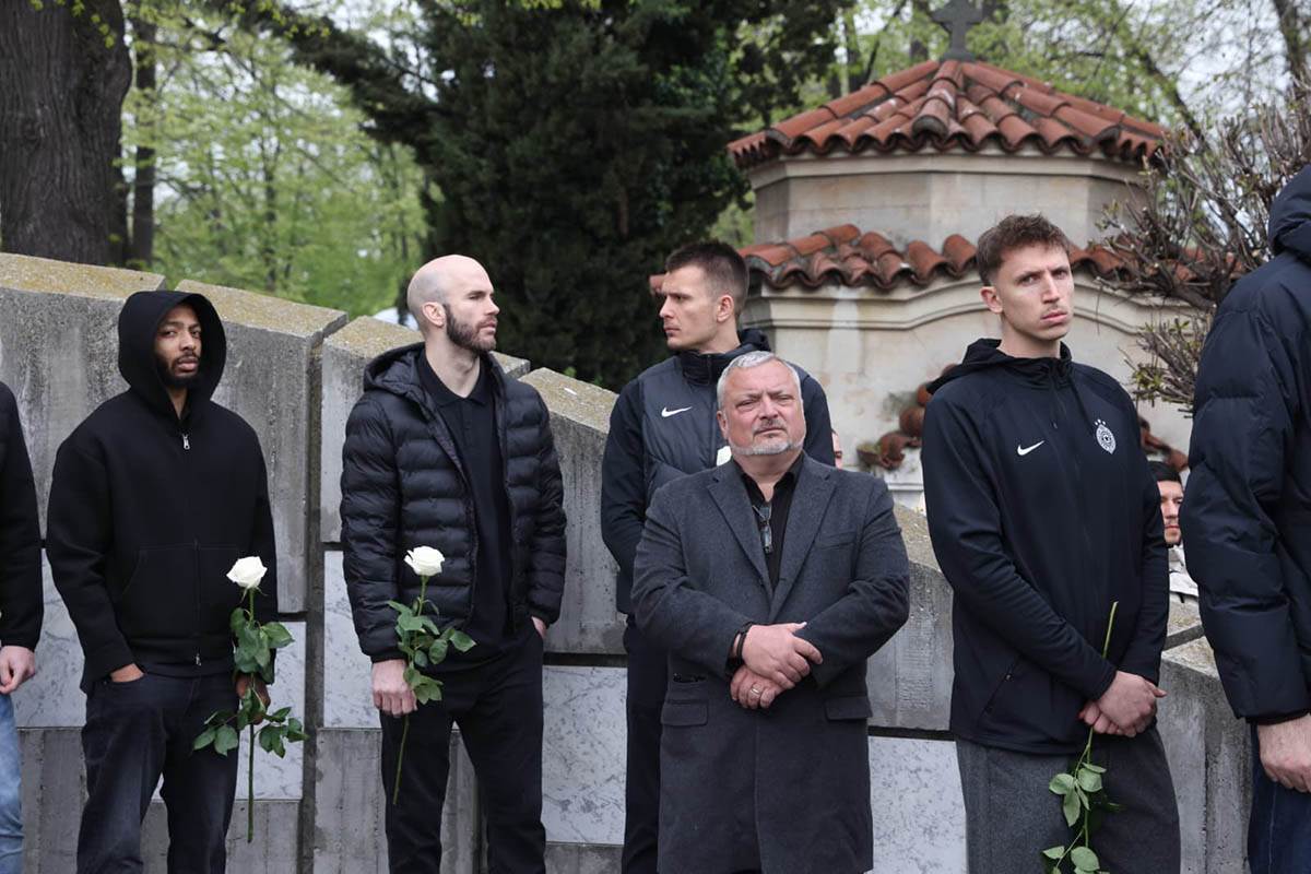 Duško Vujošević sahrana