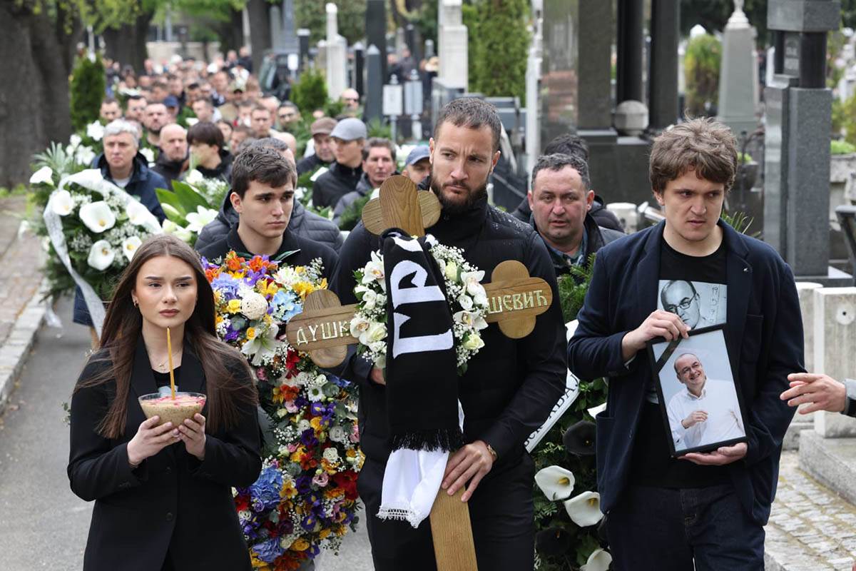 Duško Vujošević sahrana