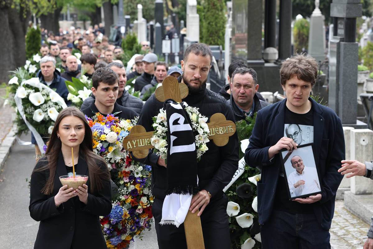 Duško Vujošević sahrana