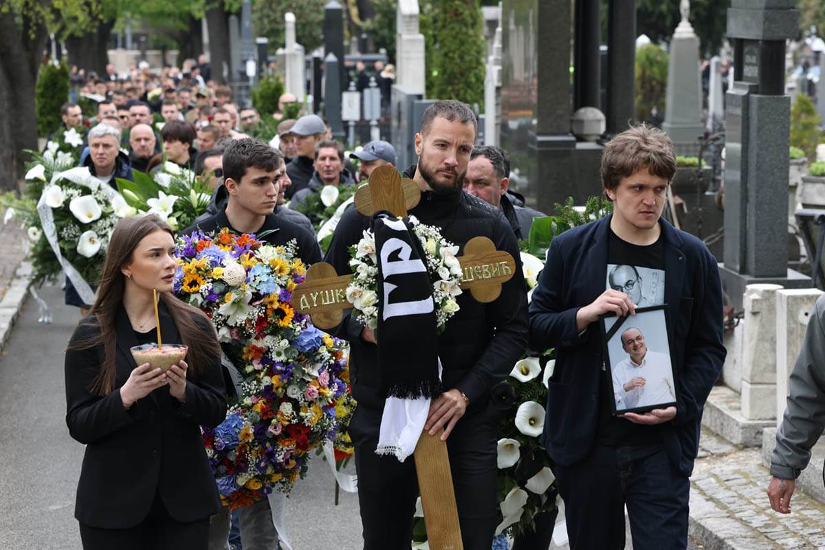 Duško Vujošević sahrana