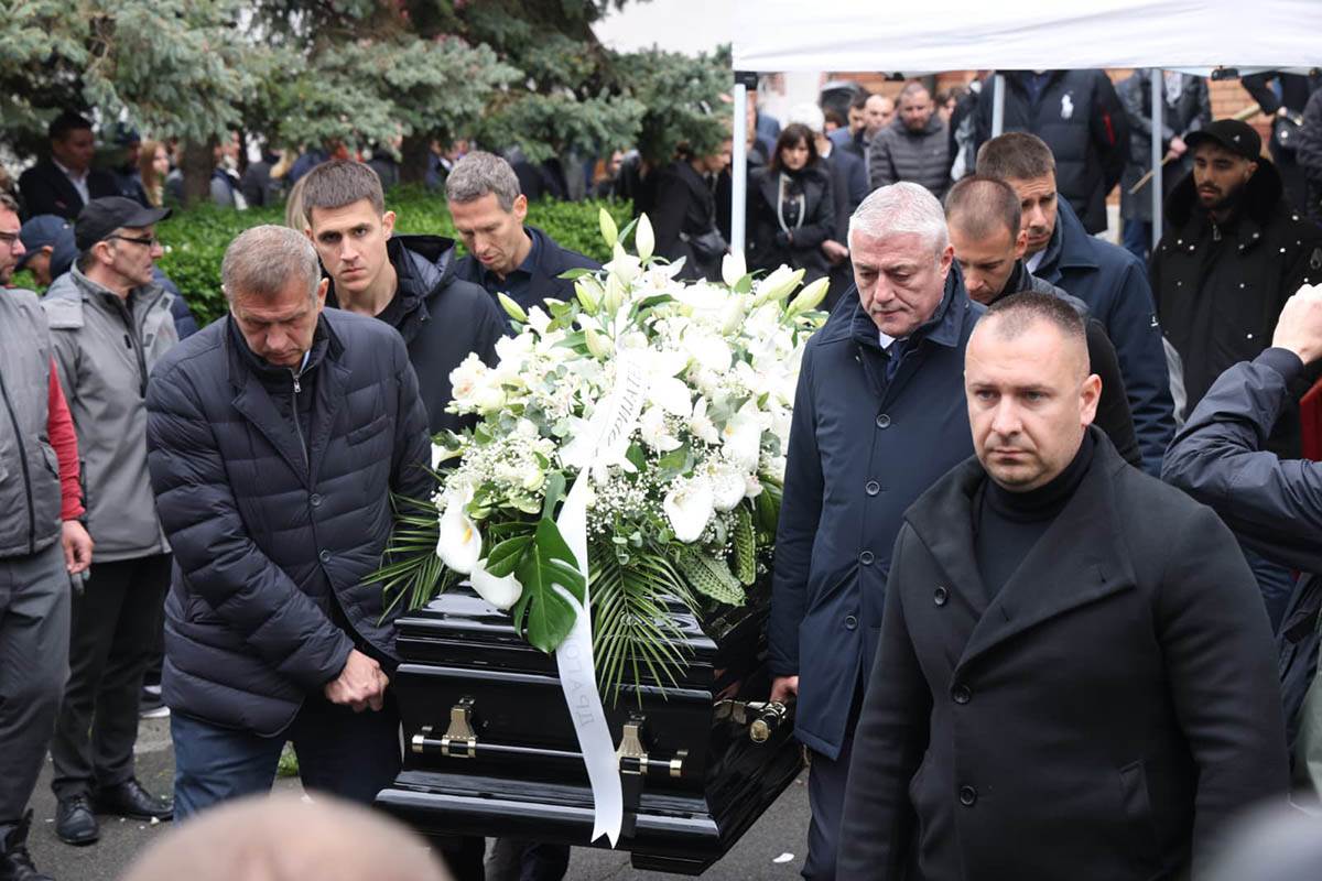 Duško Vujošević sahrana