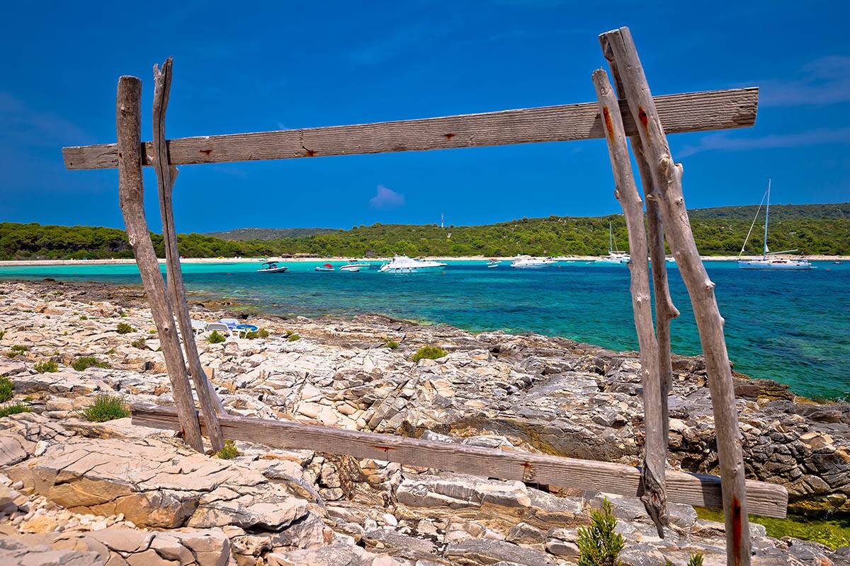 Sakarun plaža, Hrvatska