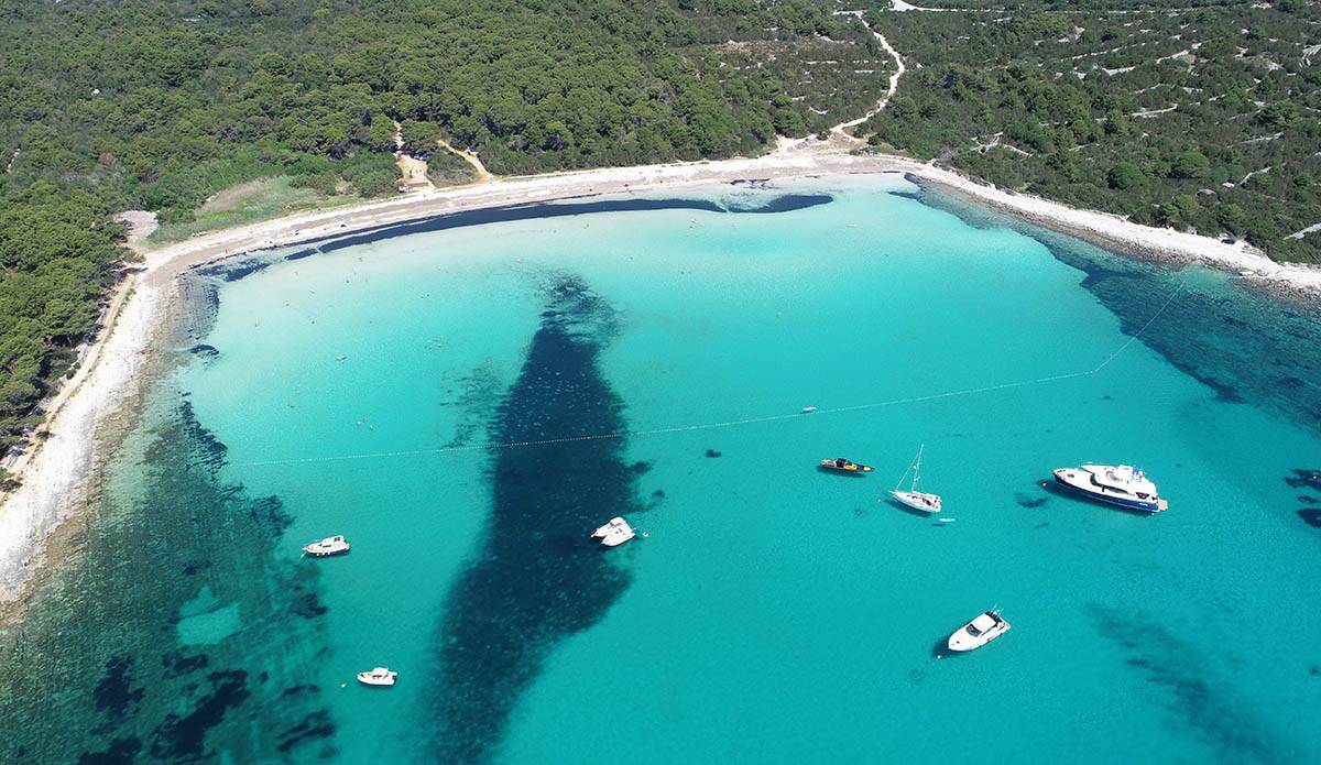 Sakarun plaža, Hrvatska