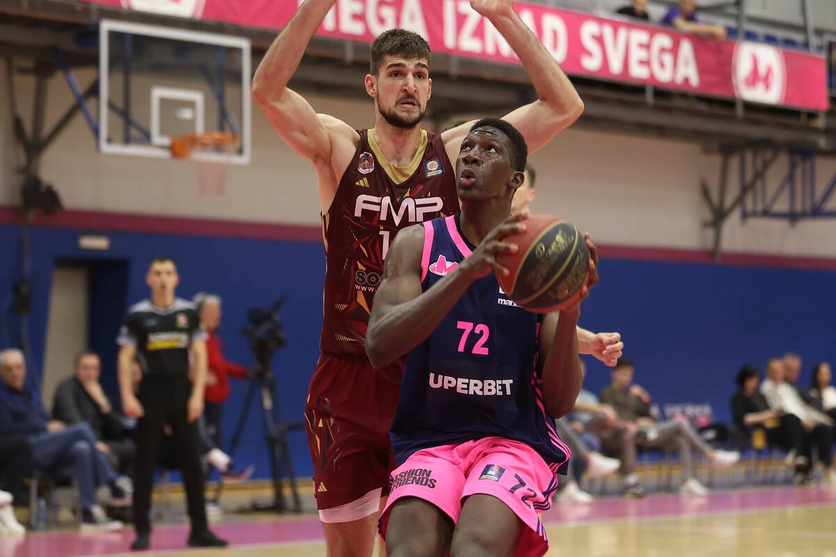 Abdraman Sibi na utakmici Mega - FMP