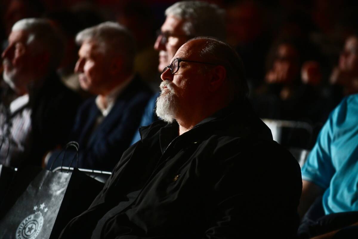 Aleksandar Džikić na promociji monografije KK Partizan